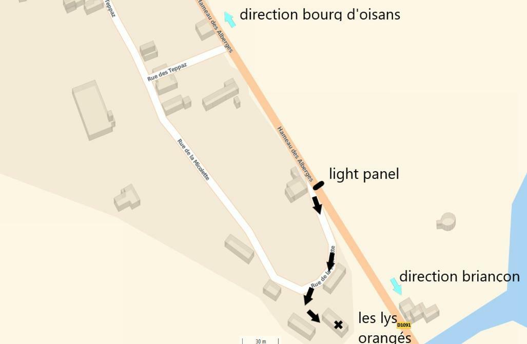 Le Bourg-dʼOisansLes Lys Oranges公寓 外观 照片